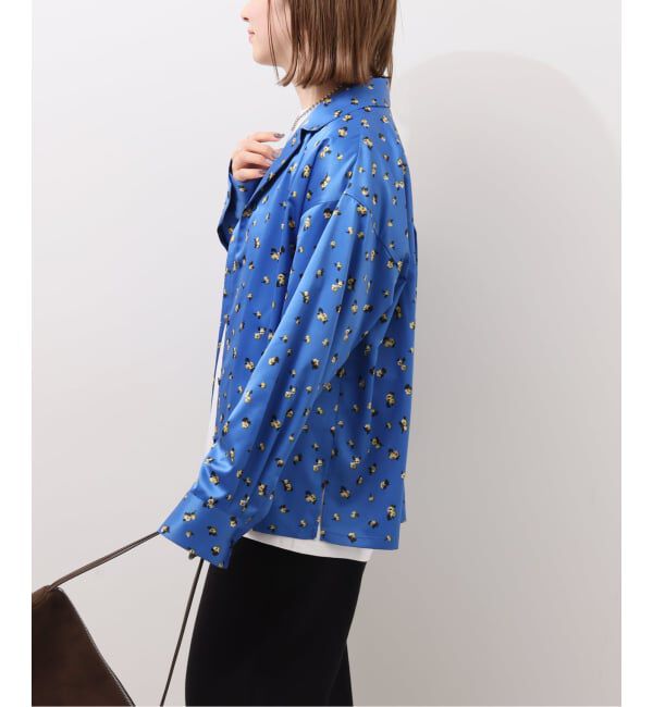 JOURNAL STANDARD relume「《予約》小花プリントオープンカラーシャツ」|シャツ・ブラウス|