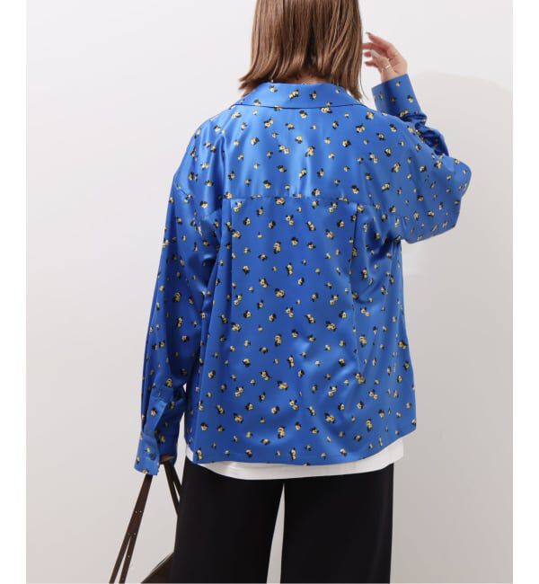 JOURNAL STANDARD relume「《予約》小花プリントオープンカラーシャツ」|シャツ・ブラウス|