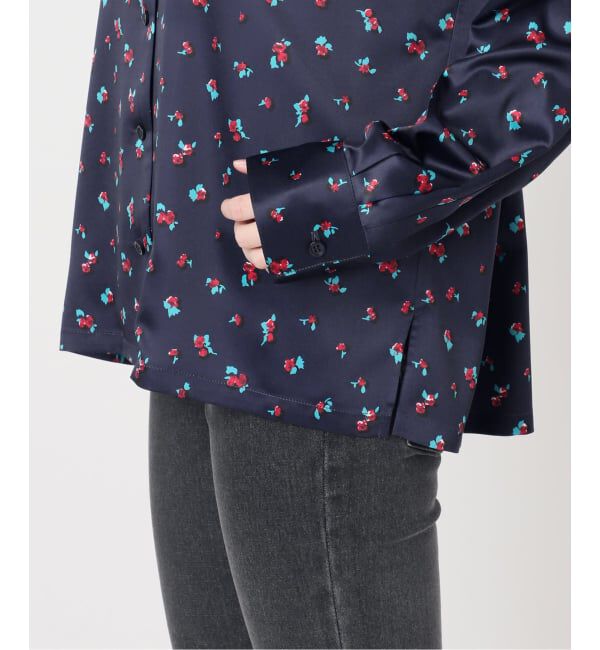 JOURNAL STANDARD relume「《予約》小花プリントオープンカラーシャツ」|シャツ・ブラウス|
