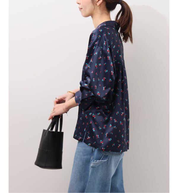 JOURNAL STANDARD relume「《予約》小花プリントオープンカラーシャツ」|シャツ・ブラウス|
