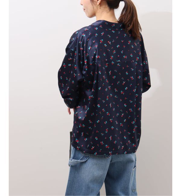 JOURNAL STANDARD relume「《予約》小花プリントオープンカラーシャツ」|シャツ・ブラウス|