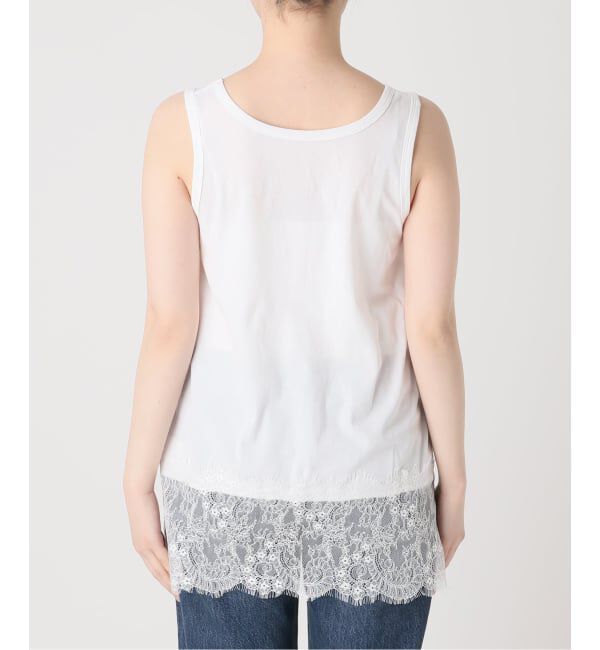 JOURNAL STANDARD「《予約》レースヘムシアータンク」|Tシャツ・カットソー|