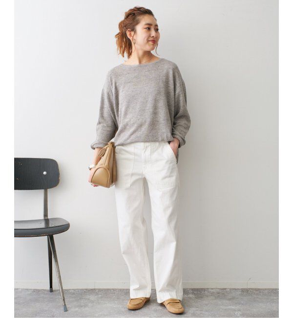 Spick and Span「《追加2》ルーズベイカーパンツ」|カーゴ|