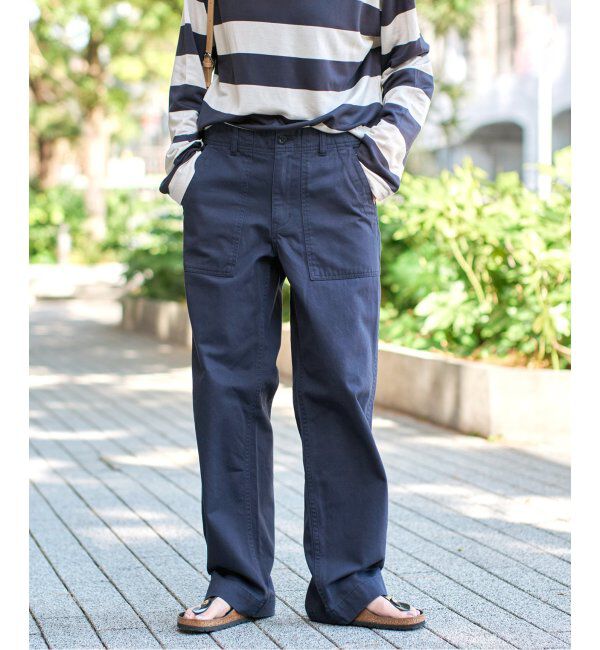 Spick and Span「《追加2》ルーズベイカーパンツ」|カーゴ|