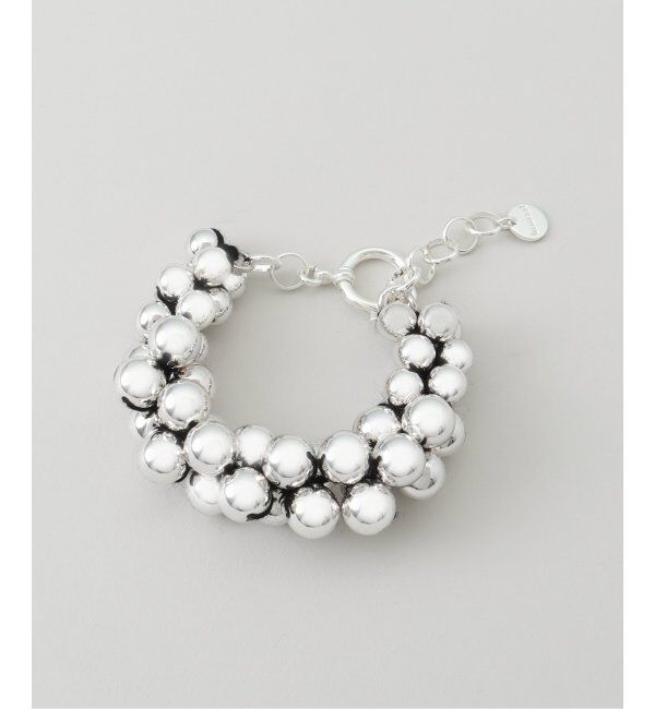 NOBLE「in mood/インムード  KNIT BALL bracelet」|ブレスレット・バングル|シルバー