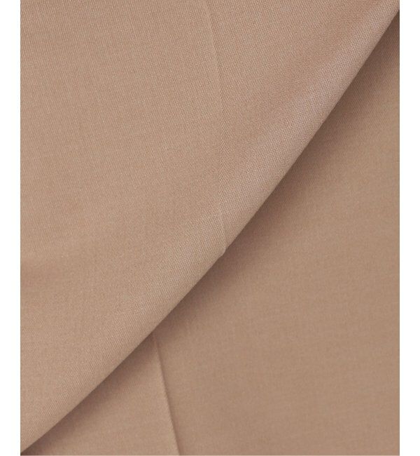 NOBLE「《追加》【洗える】エステルツイルストレッチスラックスパンツ7」|スラックス|