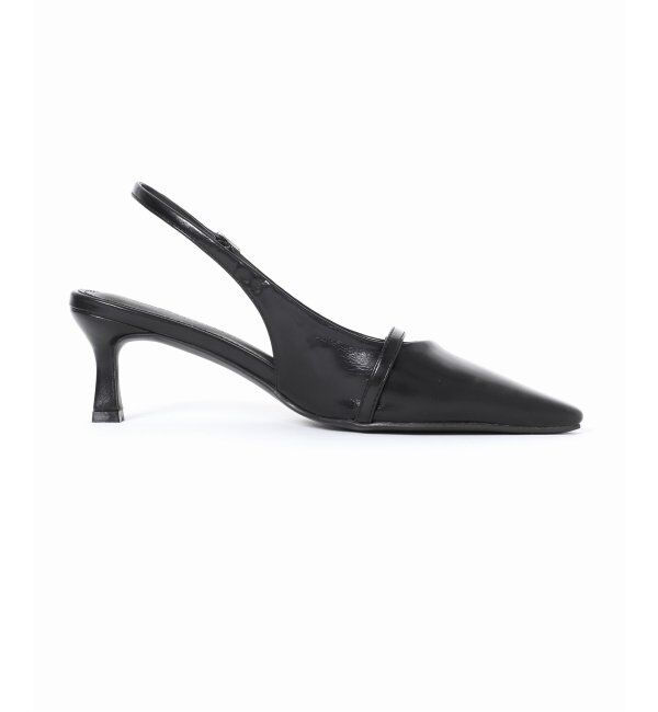 U by SPICK&SPAN「KOMOREBI MUSEUM /コモレビミュージアム バックストラップポインテッドミュール」|パンプス|