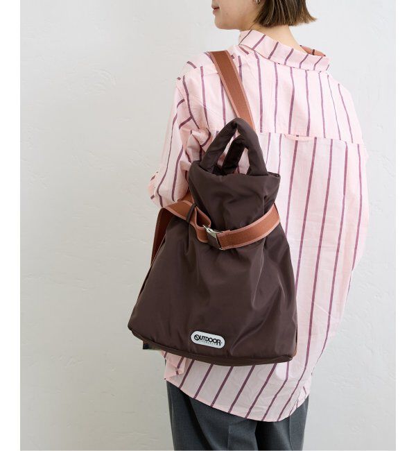 U by SPICK&SPAN「≪追加≫【OUTDOOR/アウトドア】別注 Puilting 2way Tote 12」|トートバッグ|