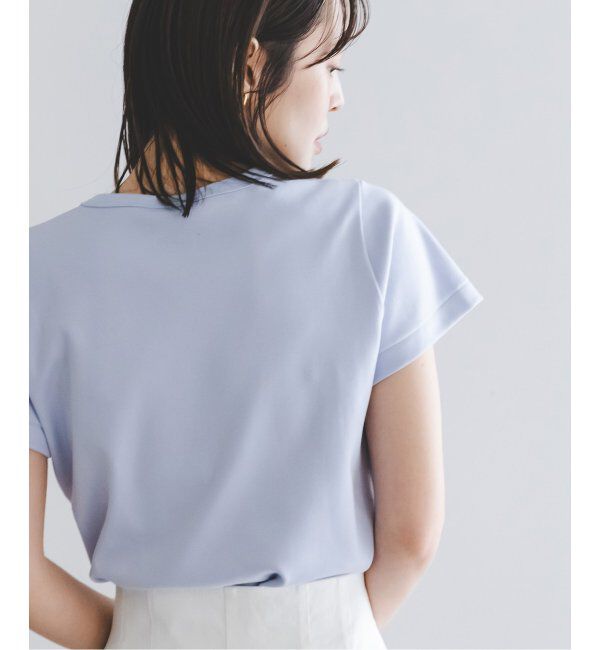 NOBLE「《追加》スビンコットンスムースコンパクトTシャツ 2」|Tシャツ・カットソー|