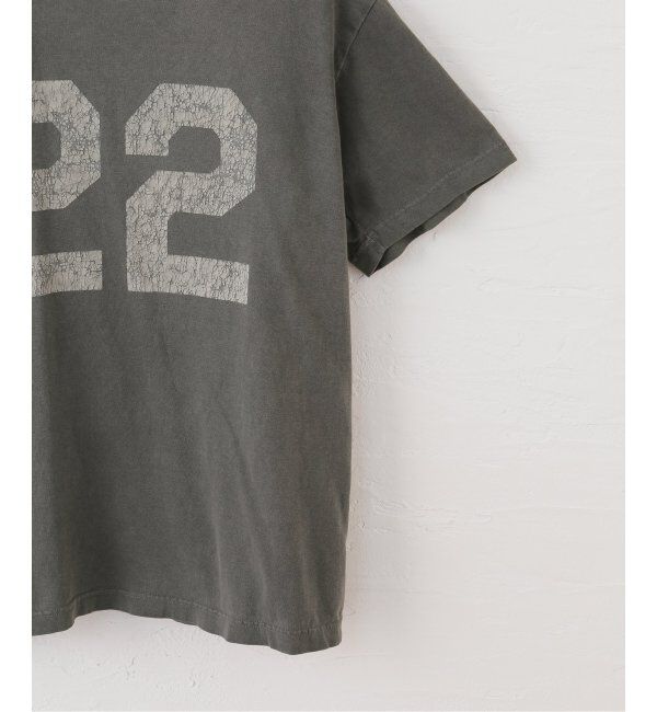 Spick and Span「《追加》AUTHEN / オーセン NUMBERING FLOCKY T-SHIRT」|Tシャツ・カットソー|