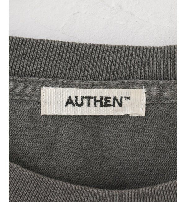 Spick and Span「《追加》AUTHEN / オーセン NUMBERING FLOCKY T-SHIRT」|Tシャツ・カットソー|