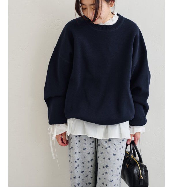 U by SPICK&SPAN「スウェットライクニット」|ニット・セーター|