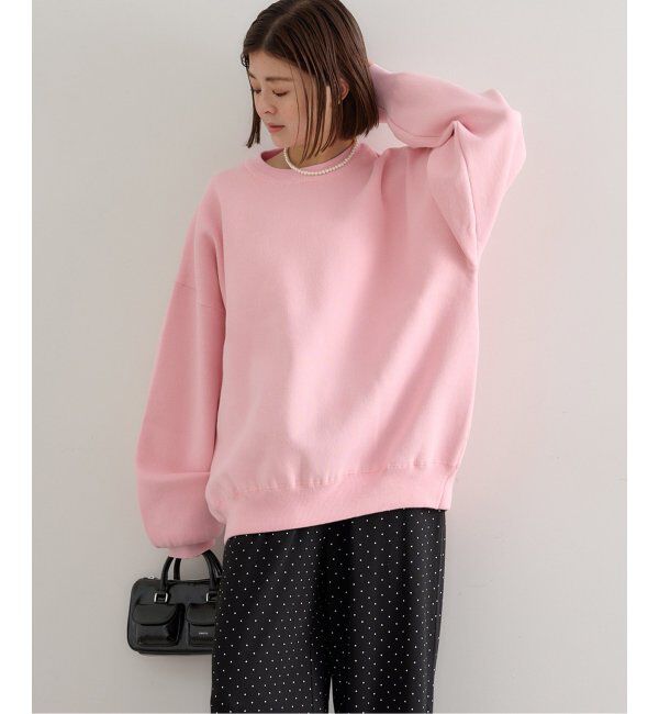 U by SPICK&SPAN「スウェットライクニット」|ニット・セーター|