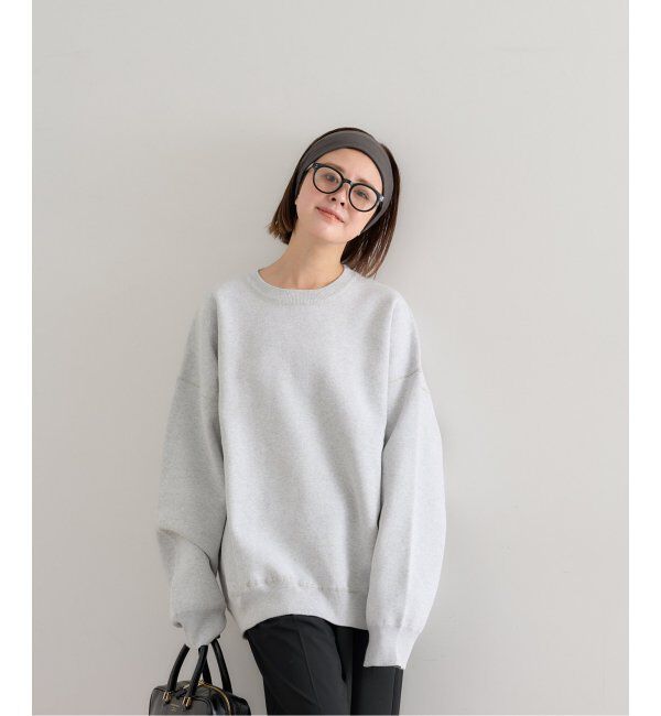 U by SPICK&SPAN「スウェットライクニット」|ニット・セーター|