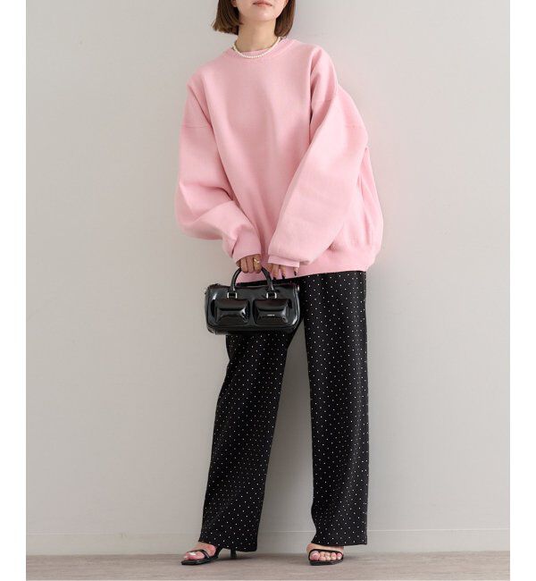 U by SPICK&SPAN「スウェットライクニット」|ニット・セーター|