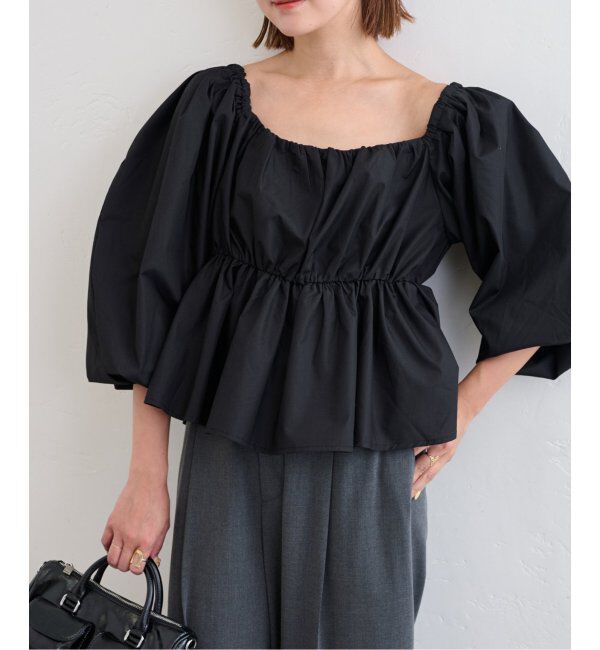 U by SPICK&SPAN「2WAY オフショルブラウス」|シャツ・ブラウス|