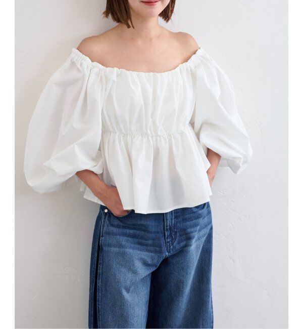 U by SPICK&SPAN「2WAY オフショルブラウス」|シャツ・ブラウス|
