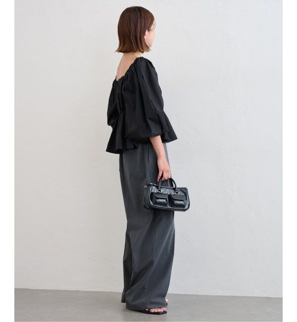 U by SPICK&SPAN「2WAY オフショルブラウス」|シャツ・ブラウス|