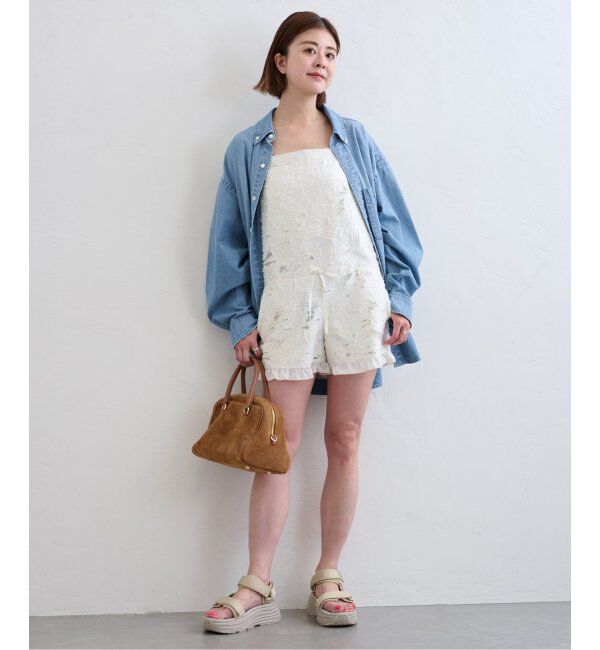 U by SPICK&SPAN「《WEB限定/追加》AULENTTI /オウレンティSUEDE BOSTON BAG5」|ボストンバッグ|