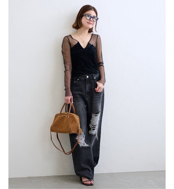 U by SPICK&SPAN「《WEB限定/追加》AULENTTI /オウレンティSUEDE BOSTON BAG5」|ボストンバッグ|