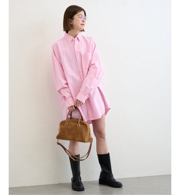 U by SPICK&SPAN「《WEB限定/追加》AULENTTI /オウレンティSUEDE BOSTON BAG5」|ボストンバッグ|