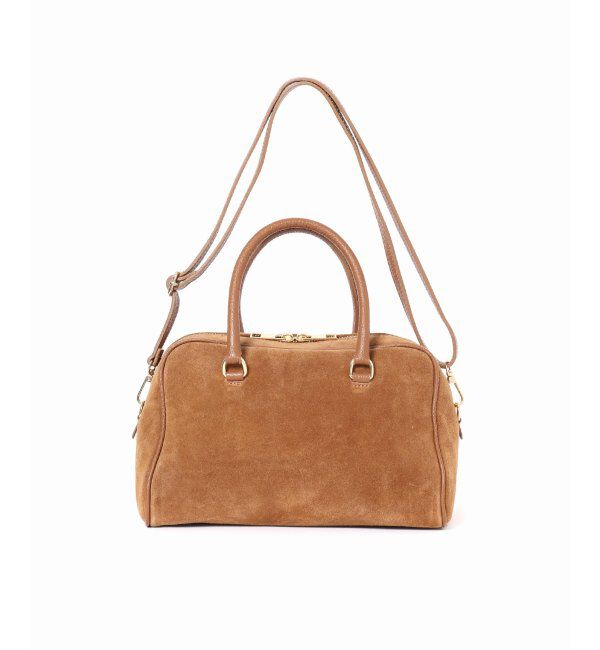 U by SPICK&SPAN「《WEB限定/追加》AULENTTI /オウレンティSUEDE BOSTON BAG5」|ボストンバッグ|
