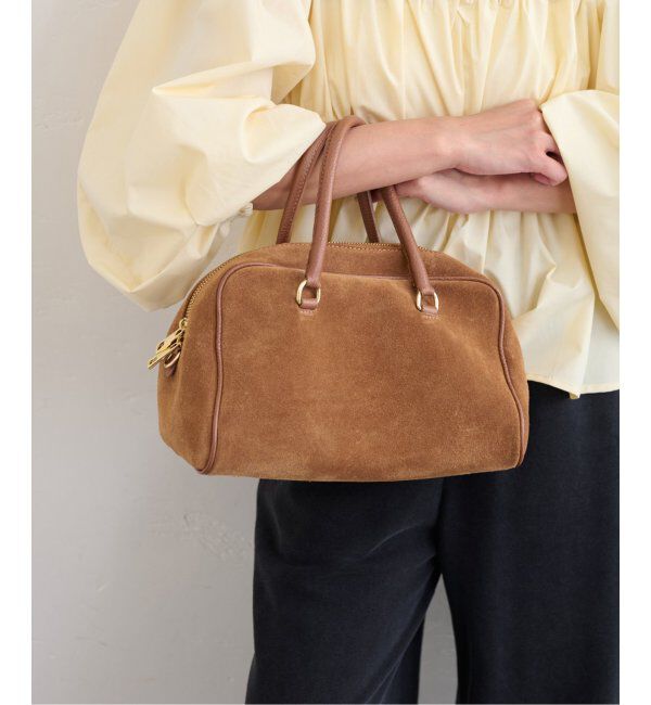 U by SPICK&SPAN「《WEB限定/追加》AULENTTI /オウレンティSUEDE BOSTON BAG5」|ボストンバッグ|