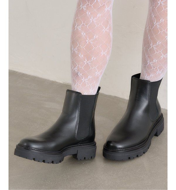 U by SPICK&SPAN「ENESS/エネス サイドゴアショートブーツ」|ショートブーツ|