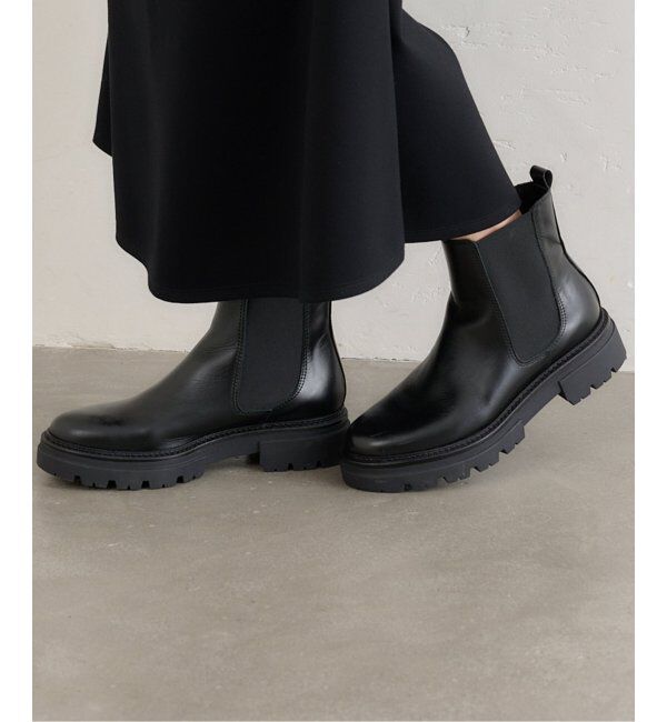 U by SPICK&SPAN「ENESS/エネス サイドゴアショートブーツ」|ショートブーツ|