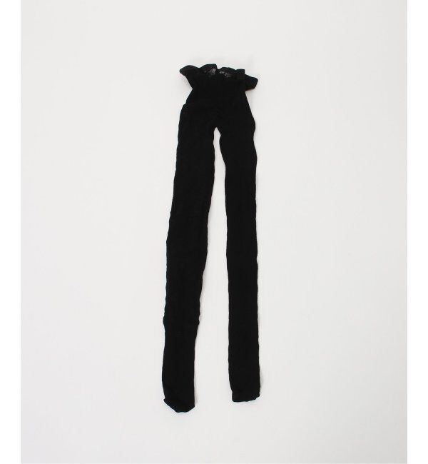 U by SPICK&SPAN「I HATE MONDAY/アイヘイトマンデイ Flower Jacquard lace Stock」|タイツ・ストッキング|