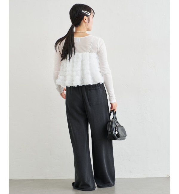 U by SPICK&SPAN「フラワーチュールベアブラウス」|シャツ・ブラウス|