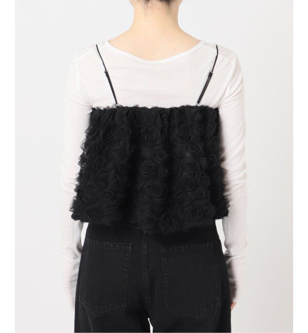 U by SPICK&SPAN「フラワーチュールベアブラウス」|シャツ・ブラウス|