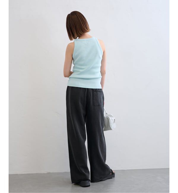 U by SPICK&SPAN「《追加2》ガーメントダイスウェットパンツ」|その他|