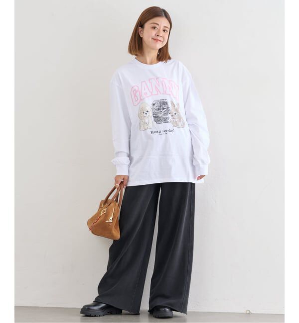 U by SPICK&SPAN「《追加2》ガーメントダイスウェットパンツ」|その他|