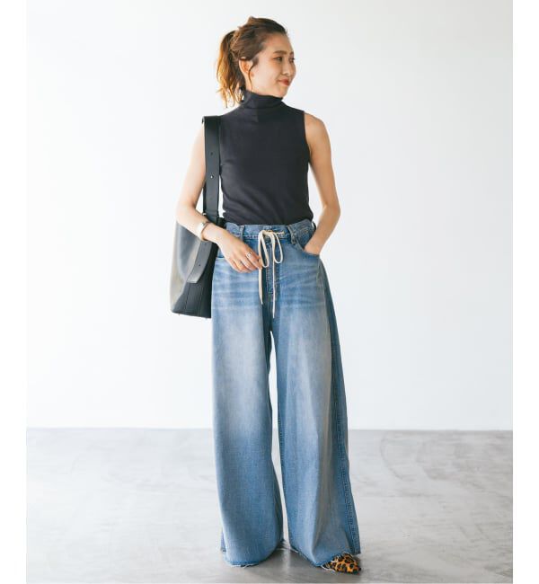 Spick and Span「《手洗い可》シルク混アメスリタートルネック」|ニット・セーター|