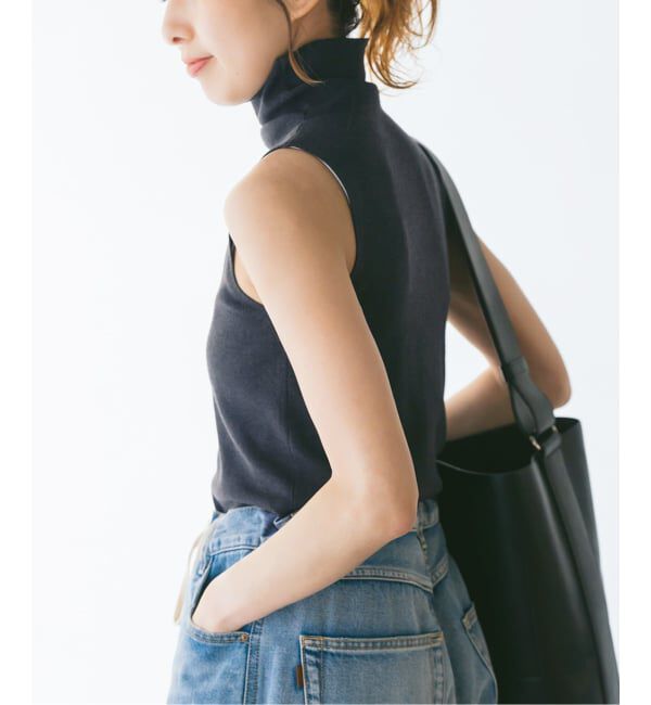 Spick and Span「《手洗い可》シルク混アメスリタートルネック」|ニット・セーター|