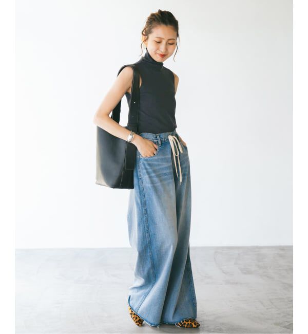 Spick and Span「《手洗い可》シルク混アメスリタートルネック」|ニット・セーター|