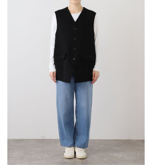 FRAMeWORK「ショートビーバーコクーンベスト」|ダウンベスト・ベスト|