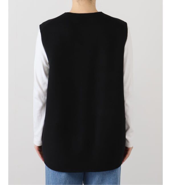 FRAMeWORK「ショートビーバーコクーンベスト」|ダウンベスト・ベスト|