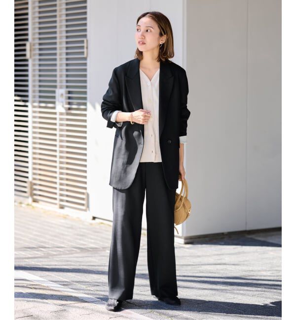 FRAMeWORK「ドビーオックスセミダブルジャケット」|テーラードジャケット|