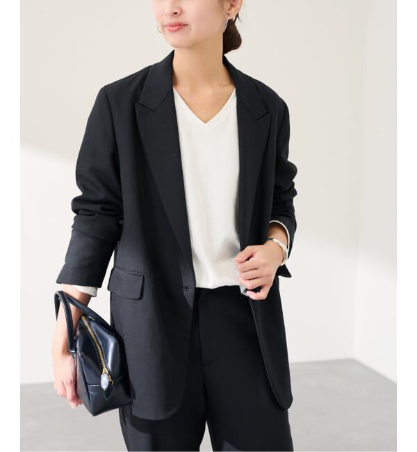 FRAMeWORK「ドビーオックスセミダブルジャケット」|テーラードジャケット|