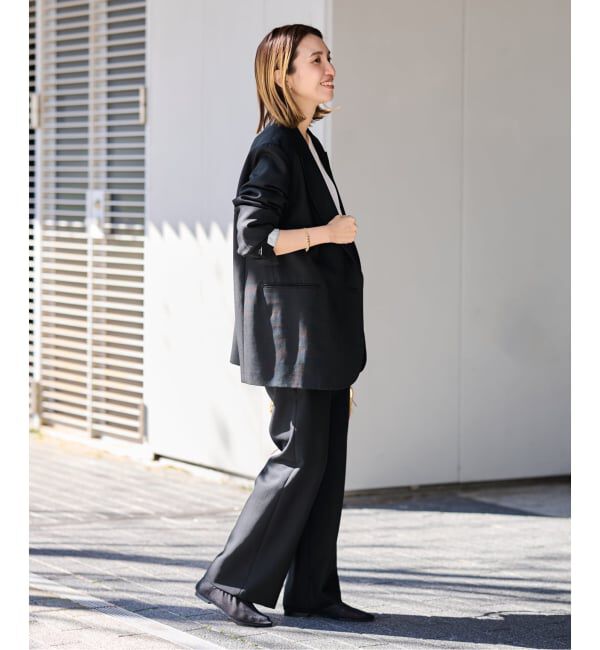 FRAMeWORK「ドビーオックスセミダブルジャケット」|テーラードジャケット|