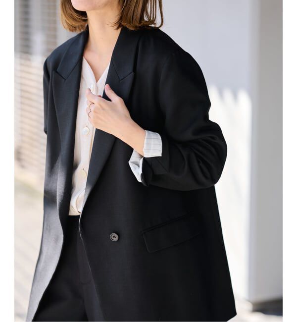 FRAMeWORK「ドビーオックスセミダブルジャケット」|テーラードジャケット|