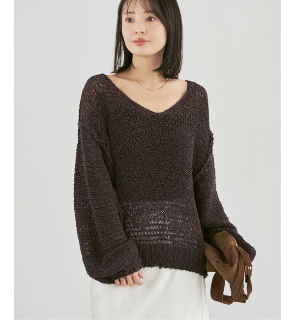 NOBLE「ELODIE ローゲージ ニット」|ニット・セーター|