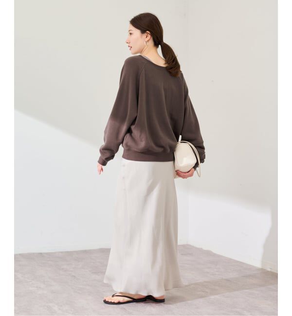 FRAMeWORK「Butter Terry キーネックスウェット」|スウェット・ジャージ|