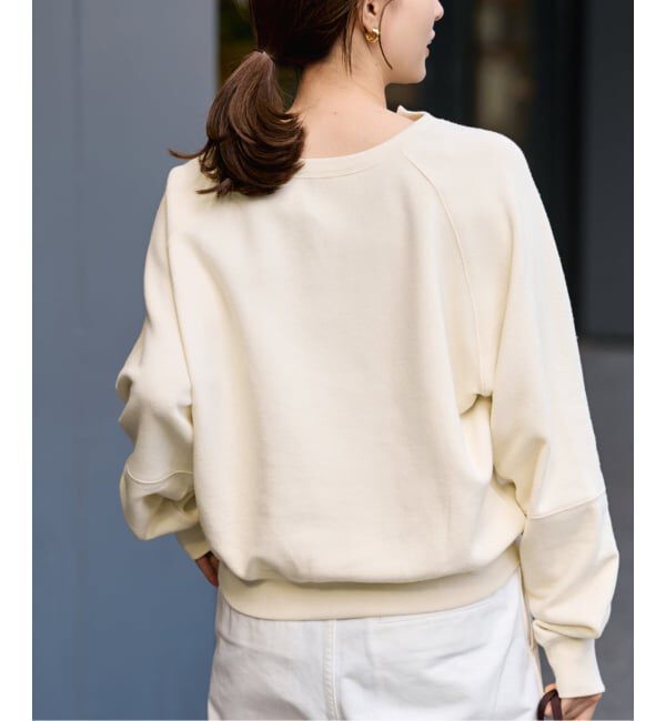 FRAMeWORK「Butter Terry キーネックスウェット」|スウェット・ジャージ|