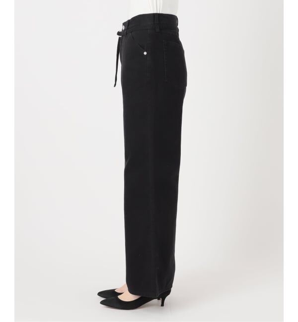 Spick and Span「フェードツイルフレアパンツ」|スラックス|