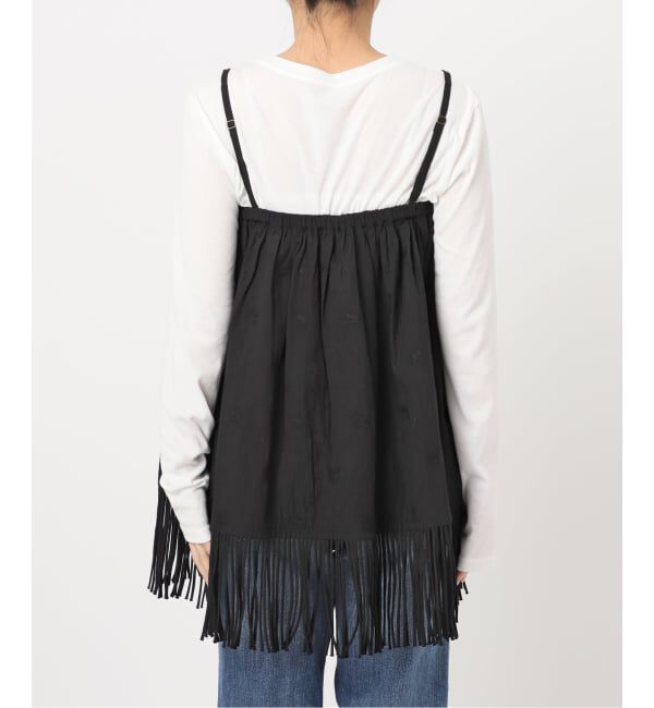 Spick and Span「《予約》crinkle crinkle crinkle 別注フリンジキャミ*」|キャミソール|