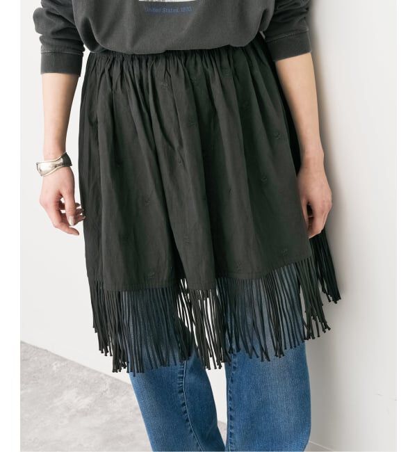 Spick and Span「《予約》crinkle crinkle crinkle 別注フリンジキャミ*」|キャミソール|