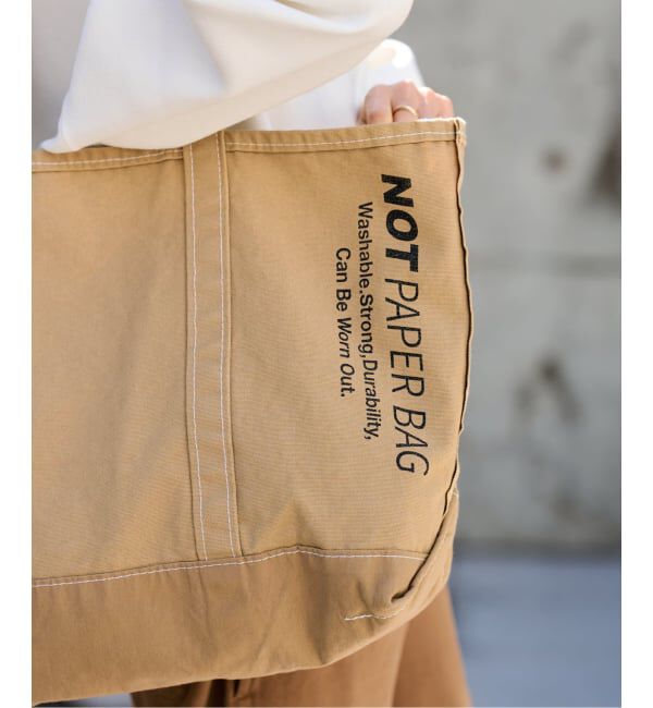 FRAMeWORK「≪予約≫SEUVAS/ソウバス 別注NOT PAPER バッグ L」|トートバッグ|